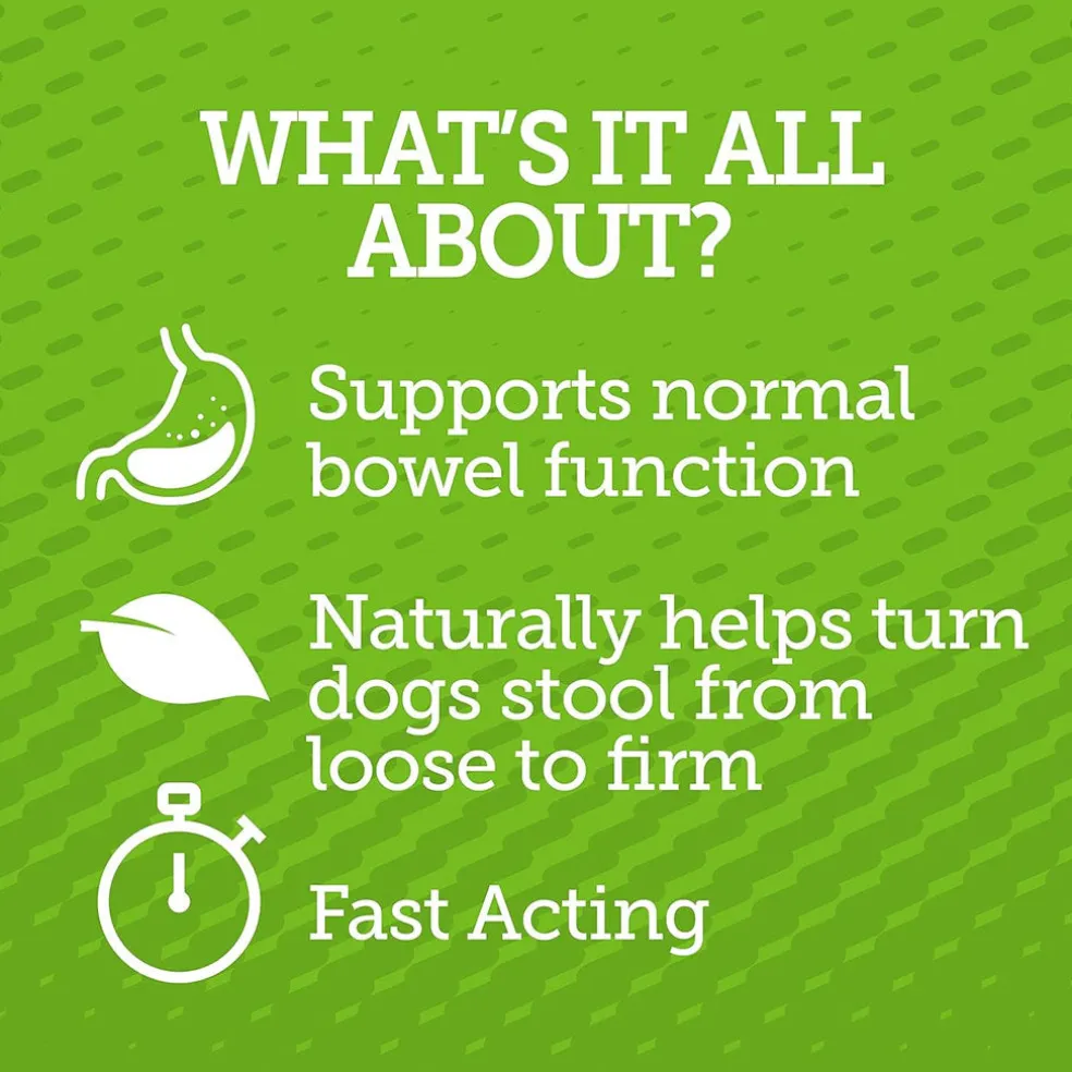 Vetality Stop the Runs Chewables for Dogs, 6 count