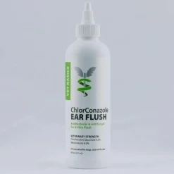 Vet Basics ChlorConazole Ear Flush for Dogs & Cats