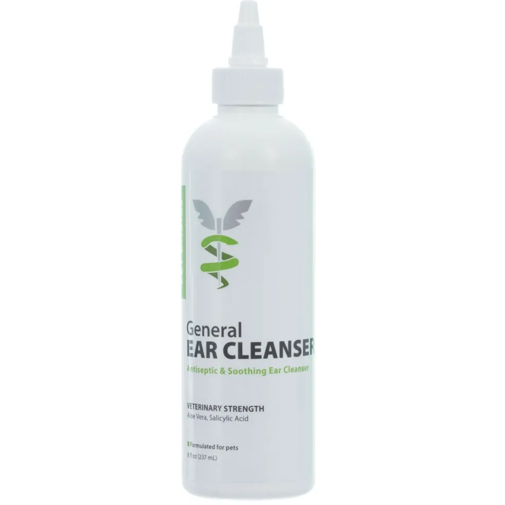 Vet Basics General Ear Cleanser for dogs & cats, 8 oz