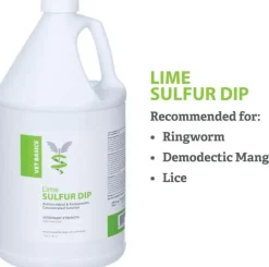 Vet Basics Lime Sulfur Dip for Dogs, cats & Horses, Gallon