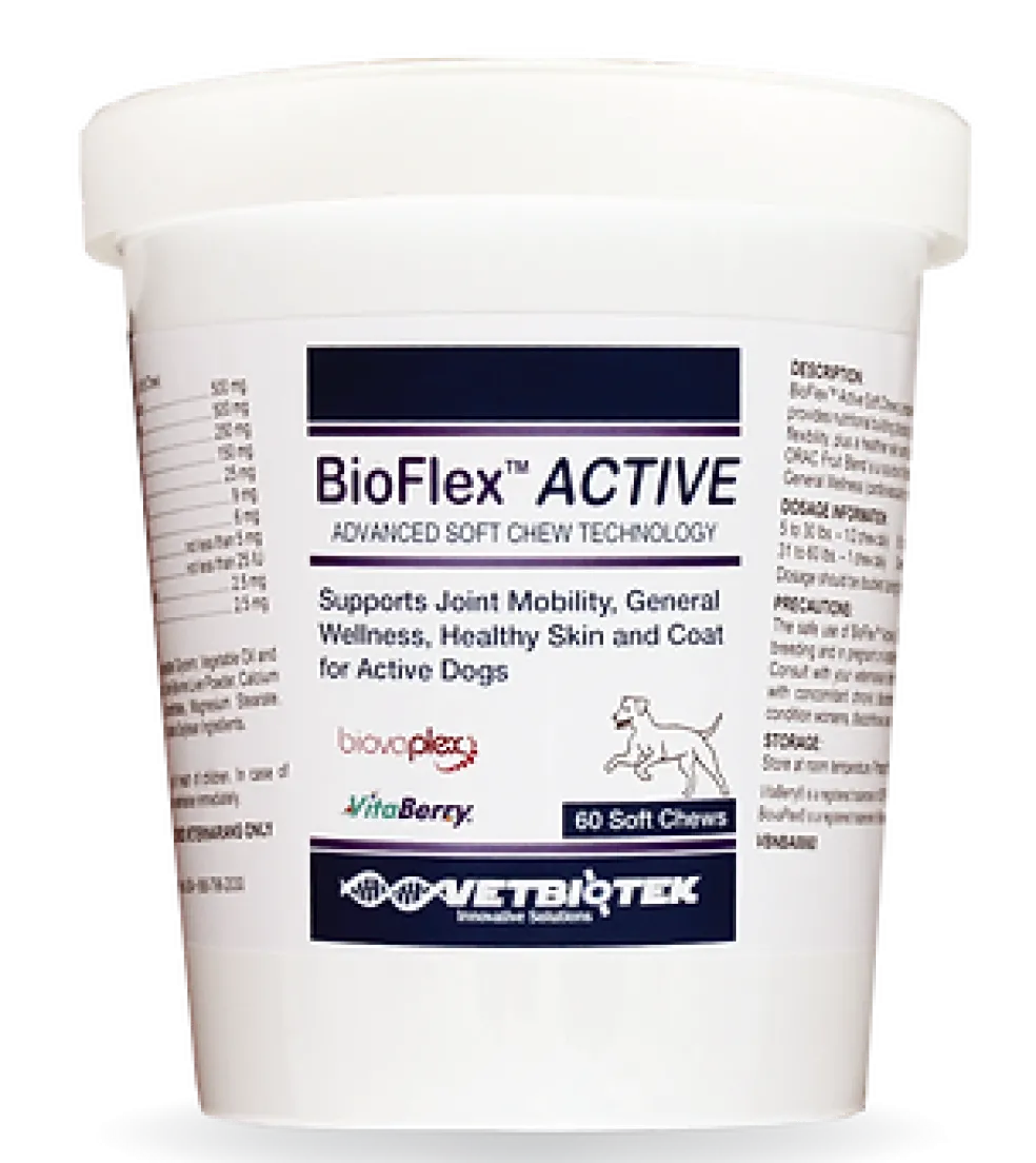 VetBiotek BioFlex Active Joint & General Wellness Support for Dogs