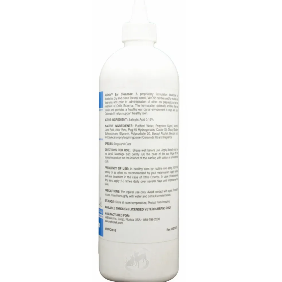 VetBioTek VetOtic Ear Cleansing Solution For Pets