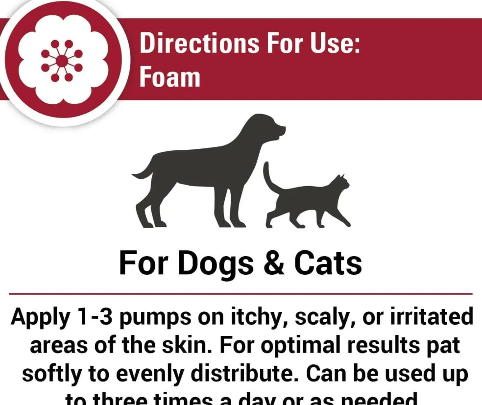 Vet Classics Allergy Hot Spot Foam (8 oz)