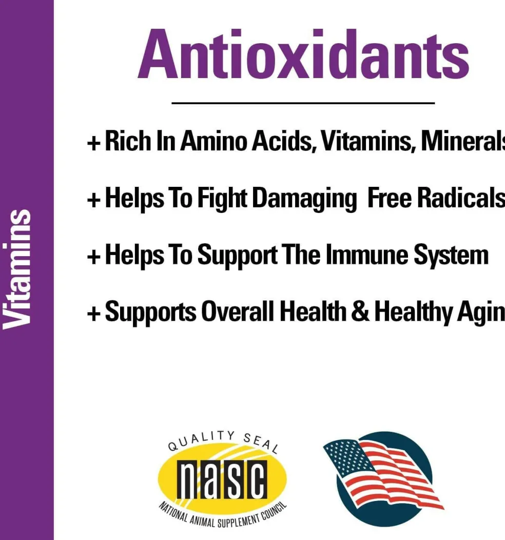 Vet Classics Antioxidants With Coenzyme Q-10 for Dogs (120 chewable tablets)