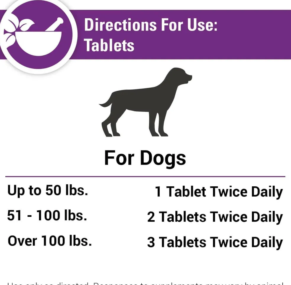 Vet Classics Antioxidants With Coenzyme Q-10 for Dogs (120 chewable tablets)