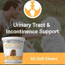 Vet Classics Bladder Support for Dogs (60 Soft Chews)