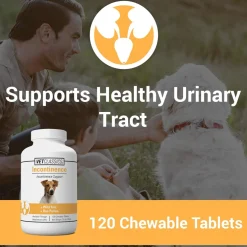 Vet Classics Incontinence for Dogs ( 120 Chew Tabs)