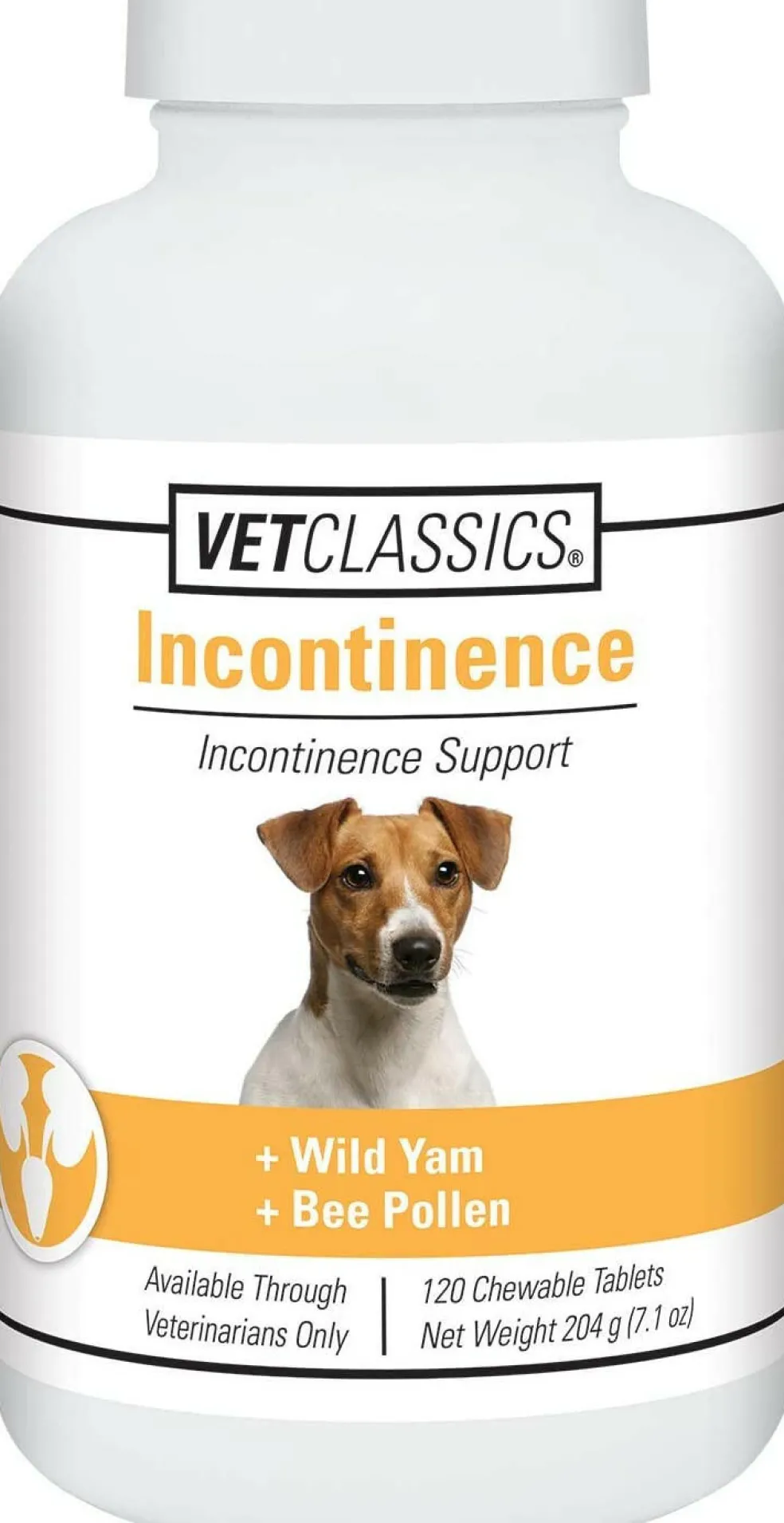 Vet Classics Incontinence for Dogs ( 120 Chew Tabs)