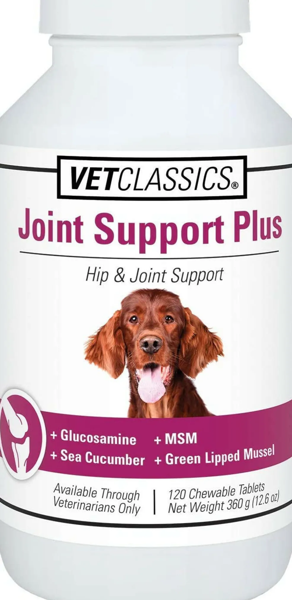 Vet Classics Joint Support Plus for Dogs (120 Chew Tabs)
