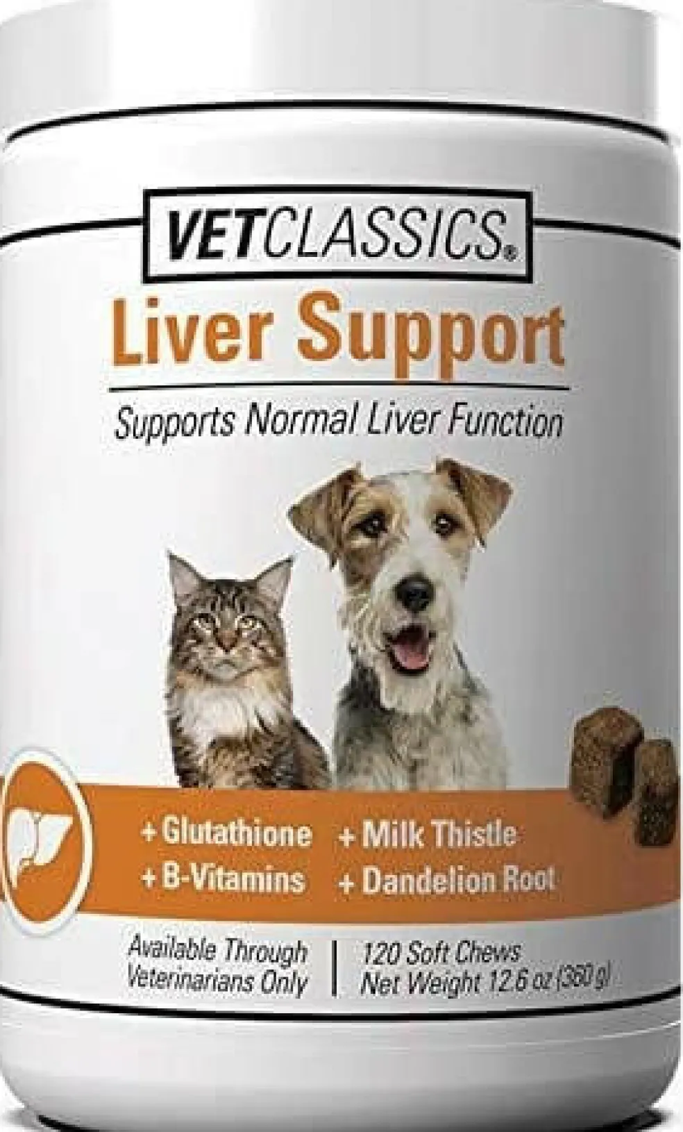 Vet Classics Liver Support Soft Chews for Dogs & Cats