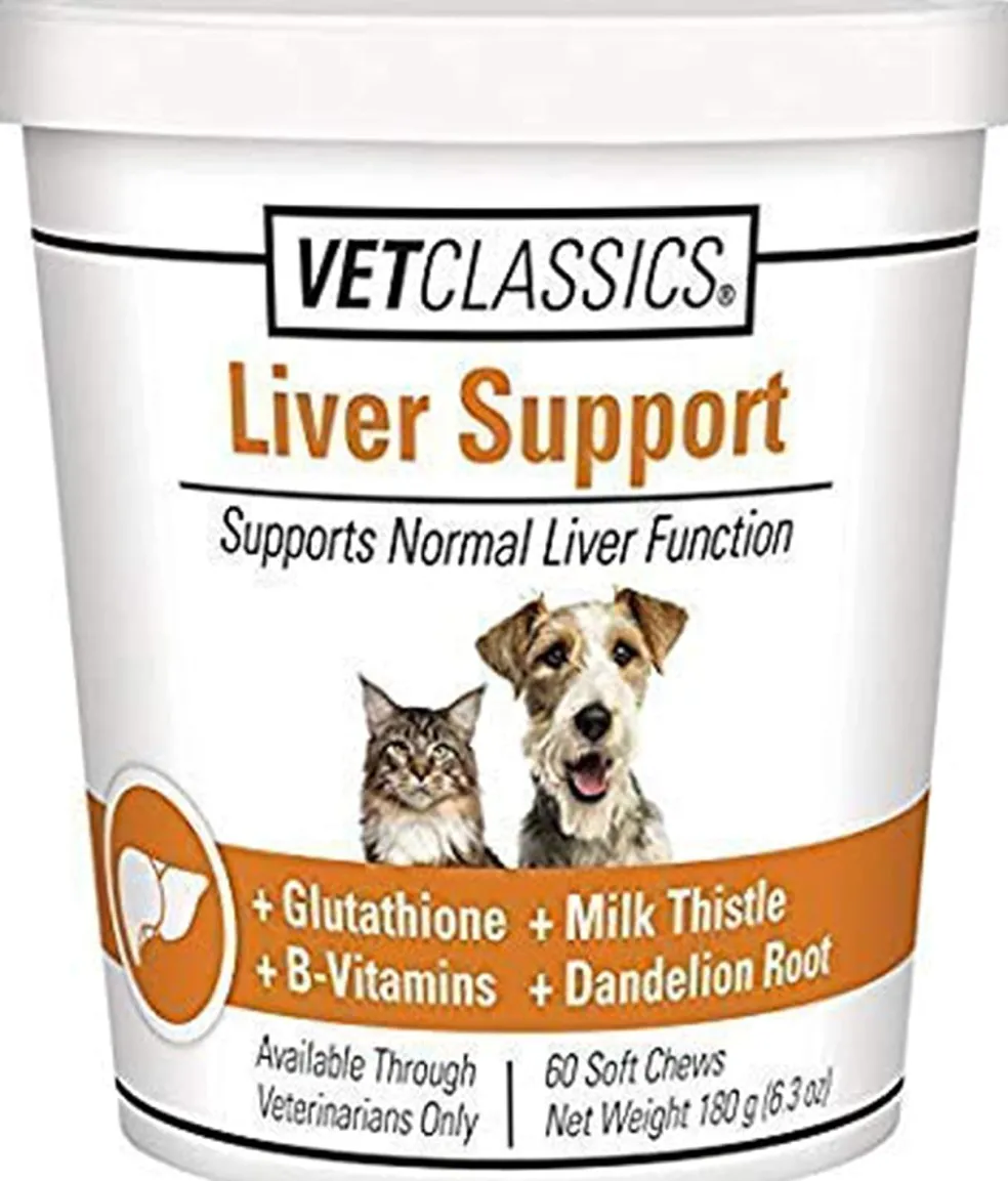 Vet Classics Liver Support Soft Chews for Dogs & Cats