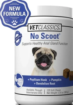 Vet Classics No Scoot for Dogs Soft Chews