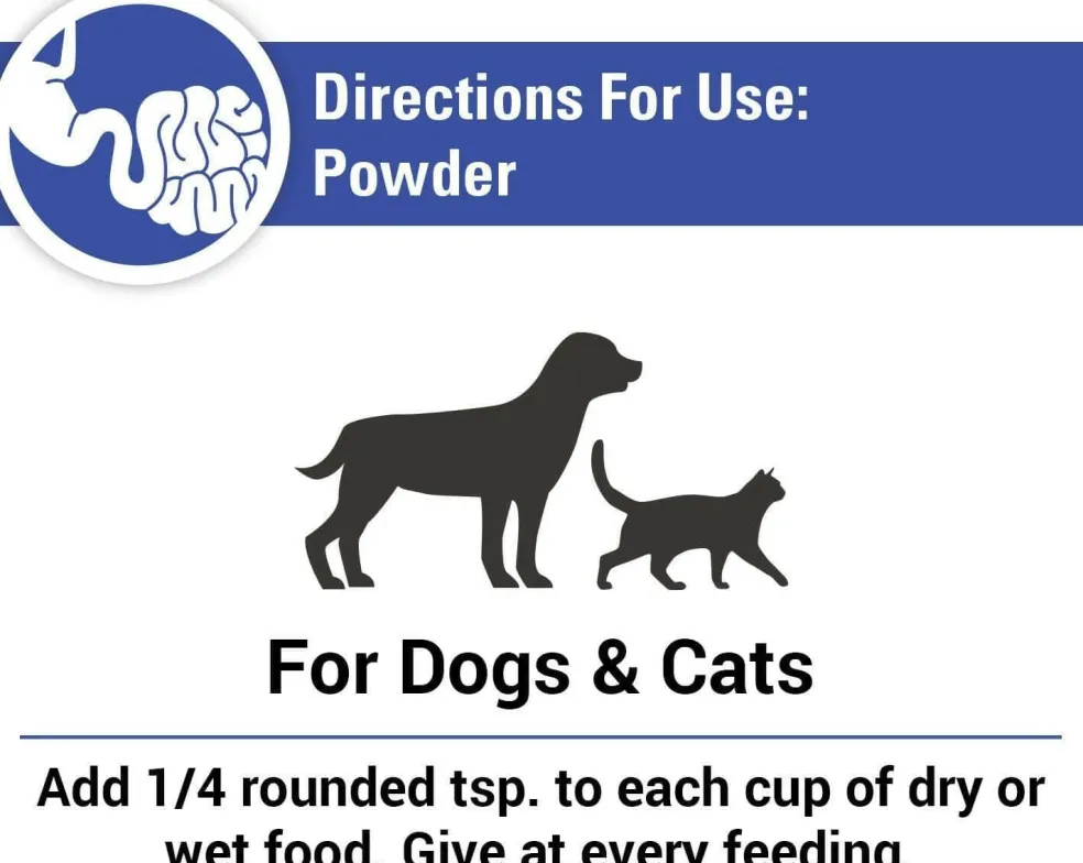 Vet Classics Protegrity EZ Probiotics & Enzymes Powder for Dogs & Cats