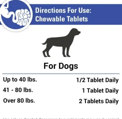 Vet Classics Stop Stool Eating for Dogs (60 Chew Tabs)