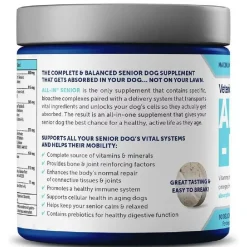 Vetericyn All-In Senior Mobility+ Supplement for Dogs (90 ct)
