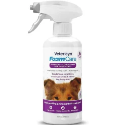 Vetericyn FoamCare Shampoo & Conditioner for Dogs with Thick Coats (16 oz)