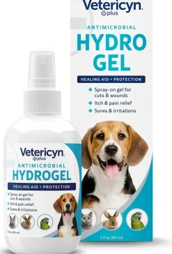 Vetericyn Plus Antimicrobial Wound & Skin Hydrogel Spray For Pets