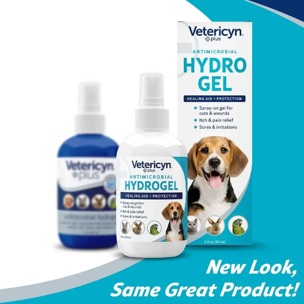 Vetericyn Plus Antimicrobial Wound & Skin Hydrogel Spray For Pets