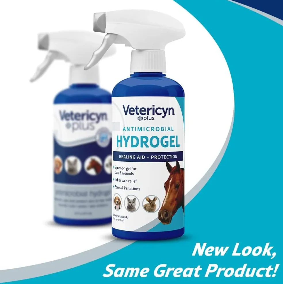 Vetericyn Plus Antimicrobial Wound & Skin Hydrogel Spray For Pets
