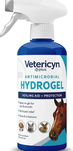 Vetericyn Plus Antimicrobial Wound & Skin Hydrogel Spray For Pets