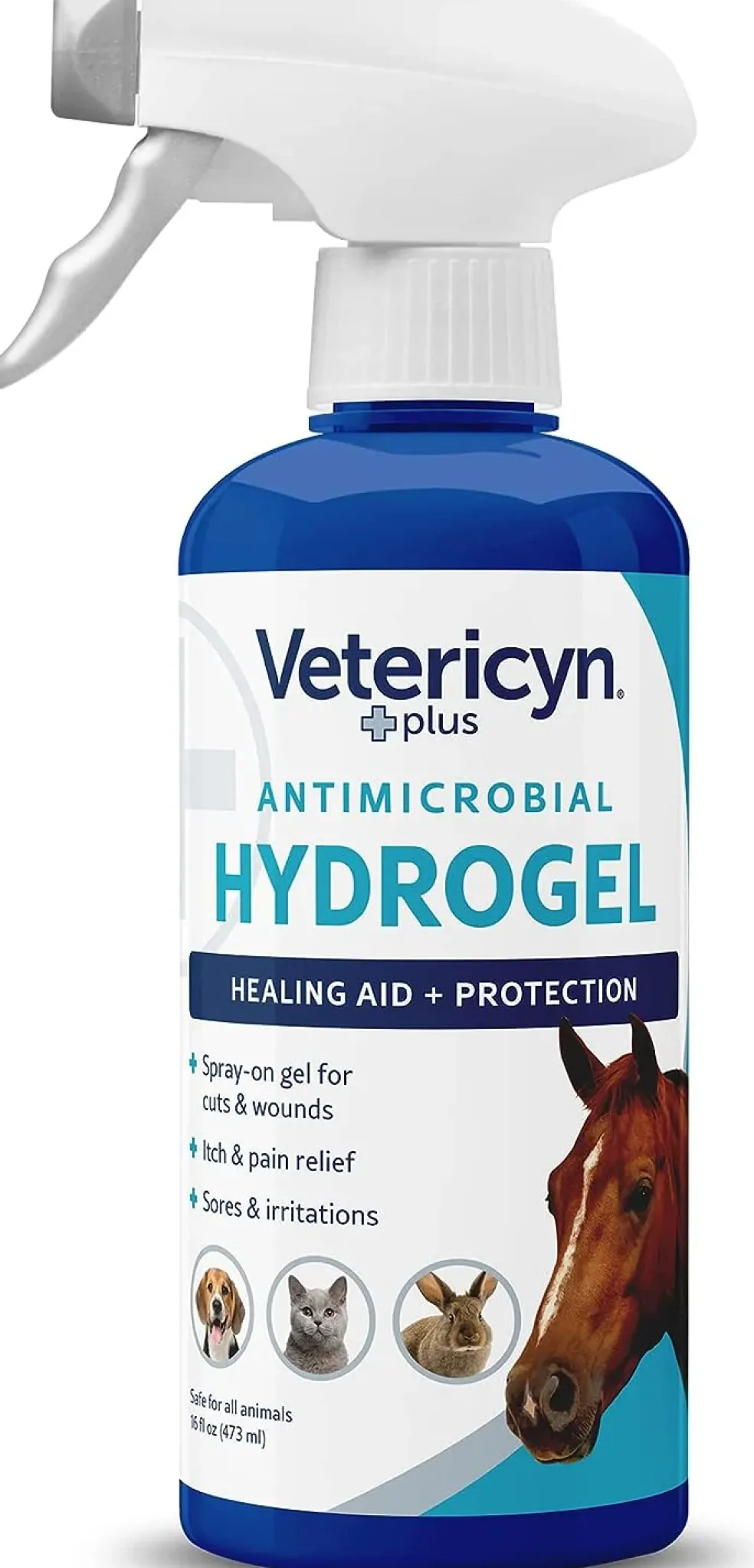 Vetericyn Plus Antimicrobial Wound & Skin Hydrogel Spray For Pets