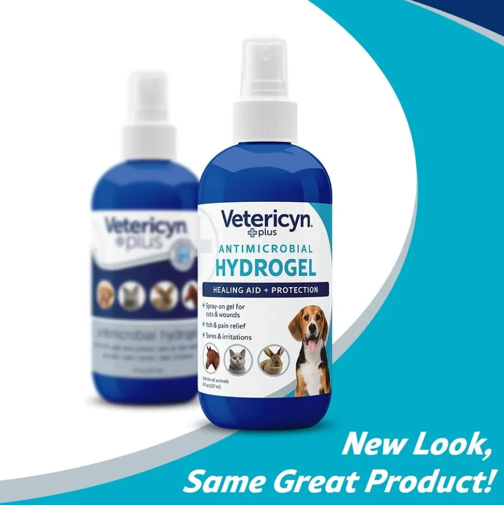 Vetericyn Plus Antimicrobial Wound & Skin Hydrogel Spray For Pets