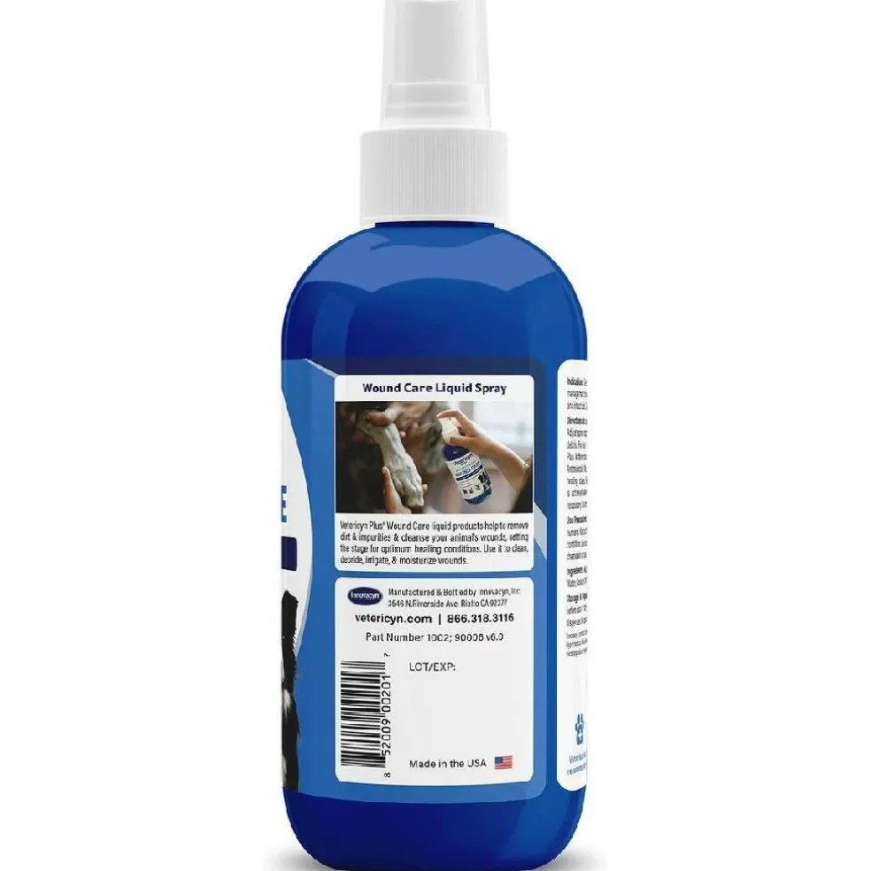 Vetericyn Plus Antimicrobial Wound & Skin Care Spray for Dogs, Cats, Horses & Small Animals