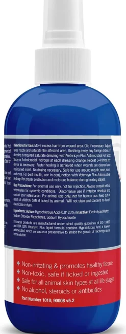 Vetericyn Plus Antimicrobial Hot Spot Spray For Dogs & Cats (8 oz)