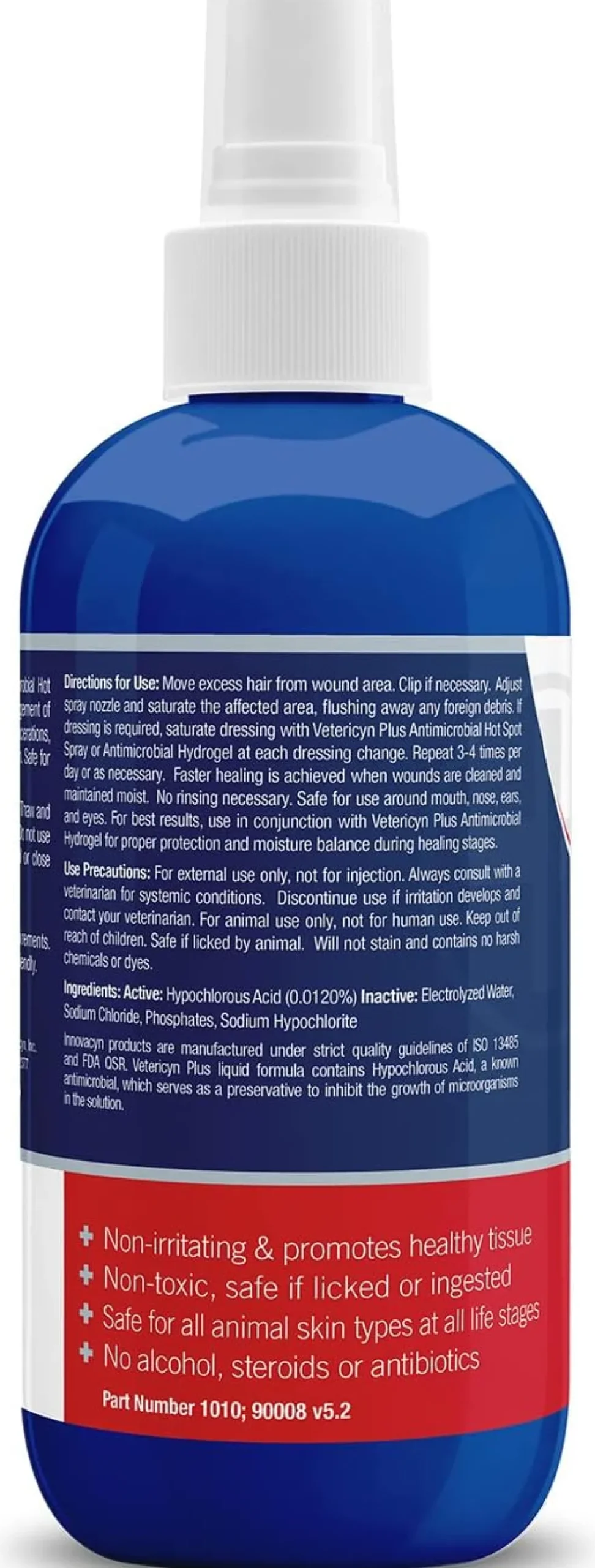 Vetericyn Plus Antimicrobial Hot Spot Spray For Dogs & Cats (8 oz)