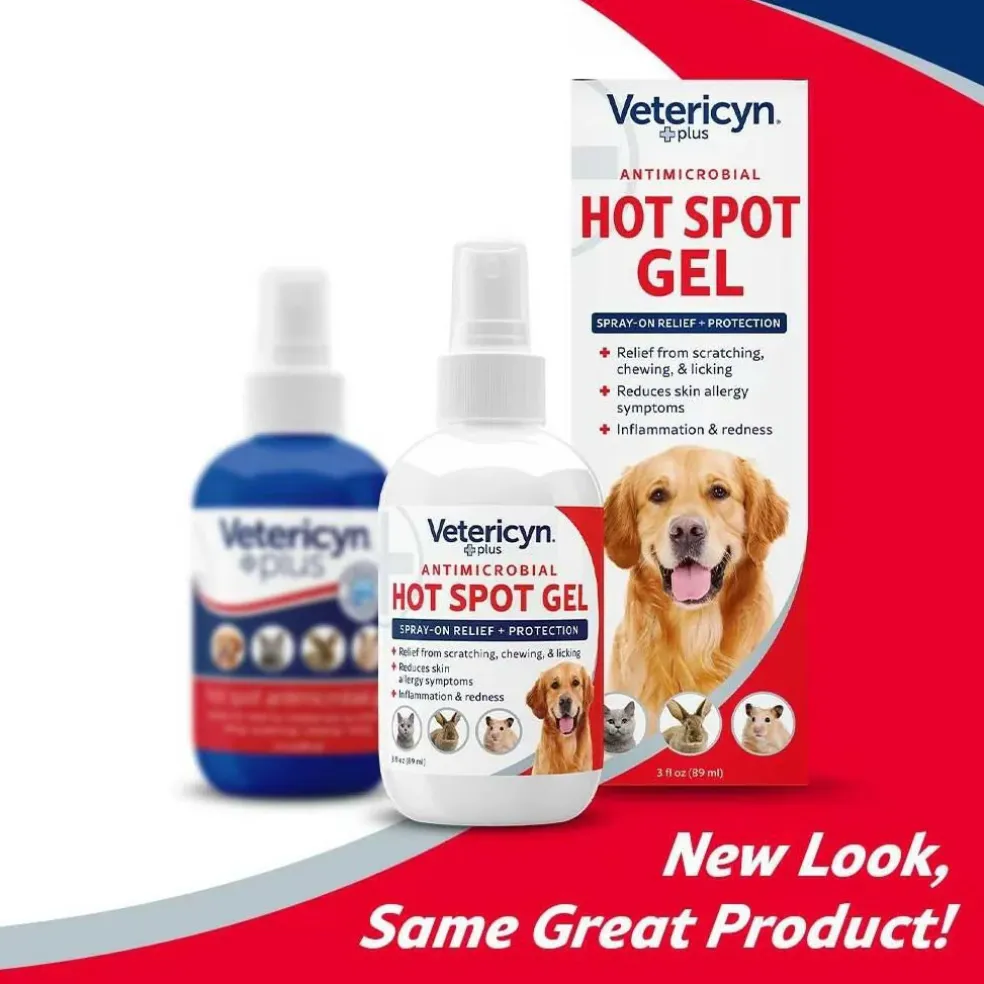 Vetericyn Plus Antimicrobial Hot Spot Spray For Dogs & Cats (3 oz)