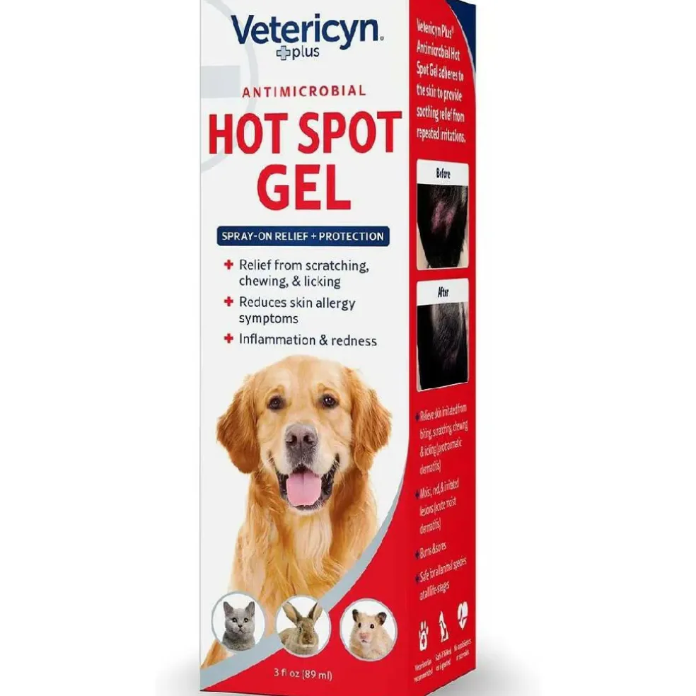 Vetericyn Plus Antimicrobial Hot Spot Spray For Dogs & Cats (3 oz)