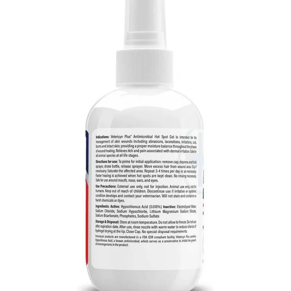 Vetericyn Plus Antimicrobial Hot Spot Spray For Dogs & Cats (3 oz)