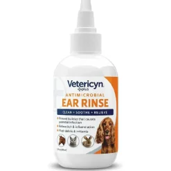 Vetericyn Plus Antimicrobial Pet Ear Rinse (3 oz)