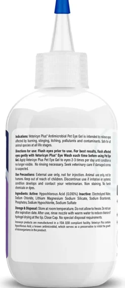 Vetericyn Plus Antimicrobial Pet Eye Gel (3 oz)