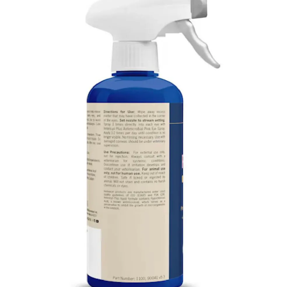 Vetericyn Plus Antimicrobial Pink Eye Spray for Pets (16 oz)