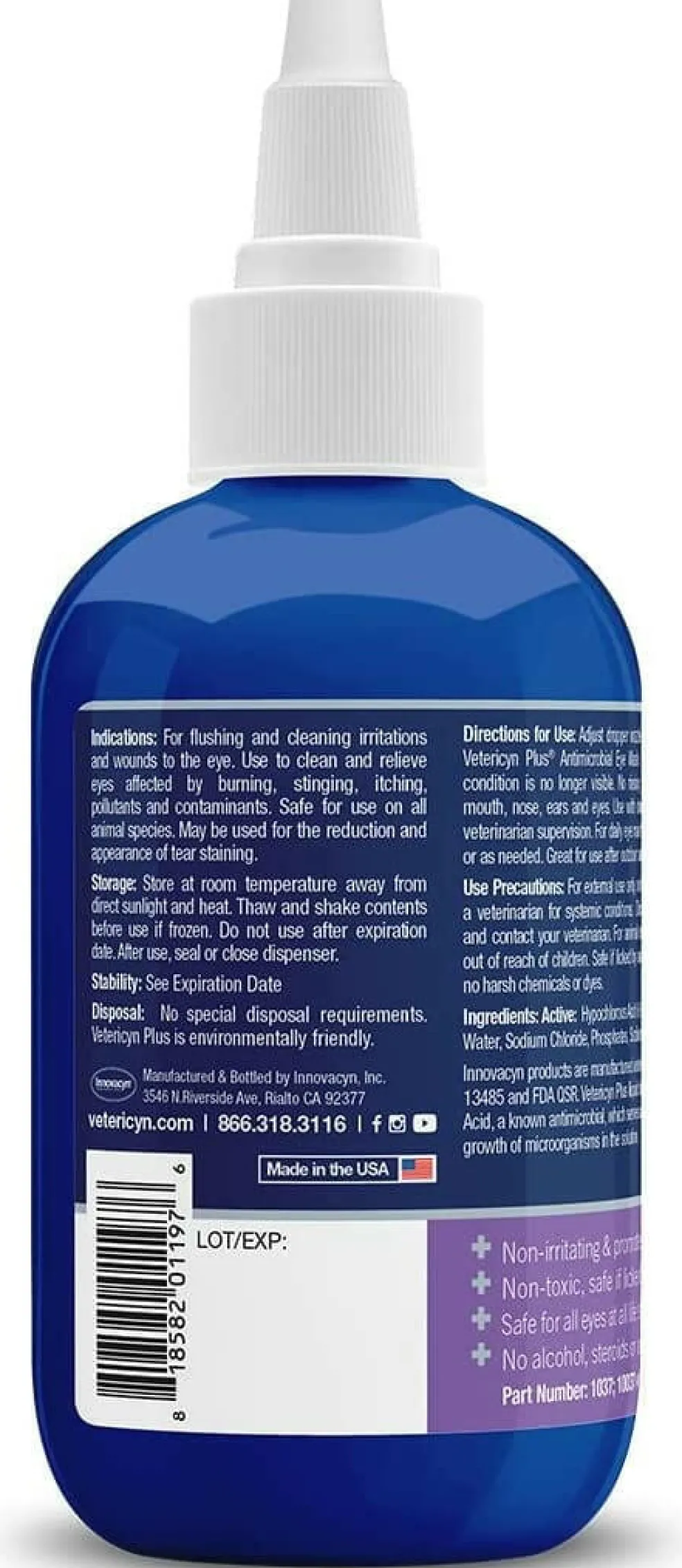 Vetericyn Plus Eye Wash (3 oz)
