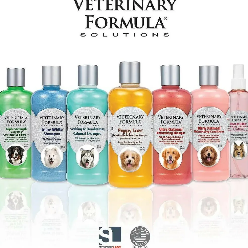 Veterinary Formula Solutions Puppy Love Gentle & Tearless Shampoo For Dogs & Cats (17 oz)