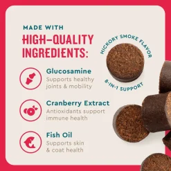 VetIQ 8-in-One Multi Functional Supplement for Dogs (60 soft chews)