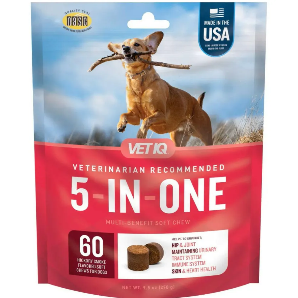 VetIQ 8-in-One Multi Functional Supplement for Dogs (60 soft chews)