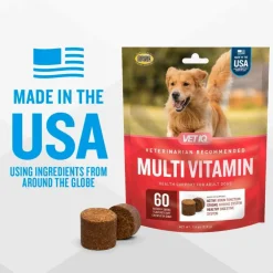 VetIQ Multivitamin Soft Chew Supplement for Dogs (60 soft chews)