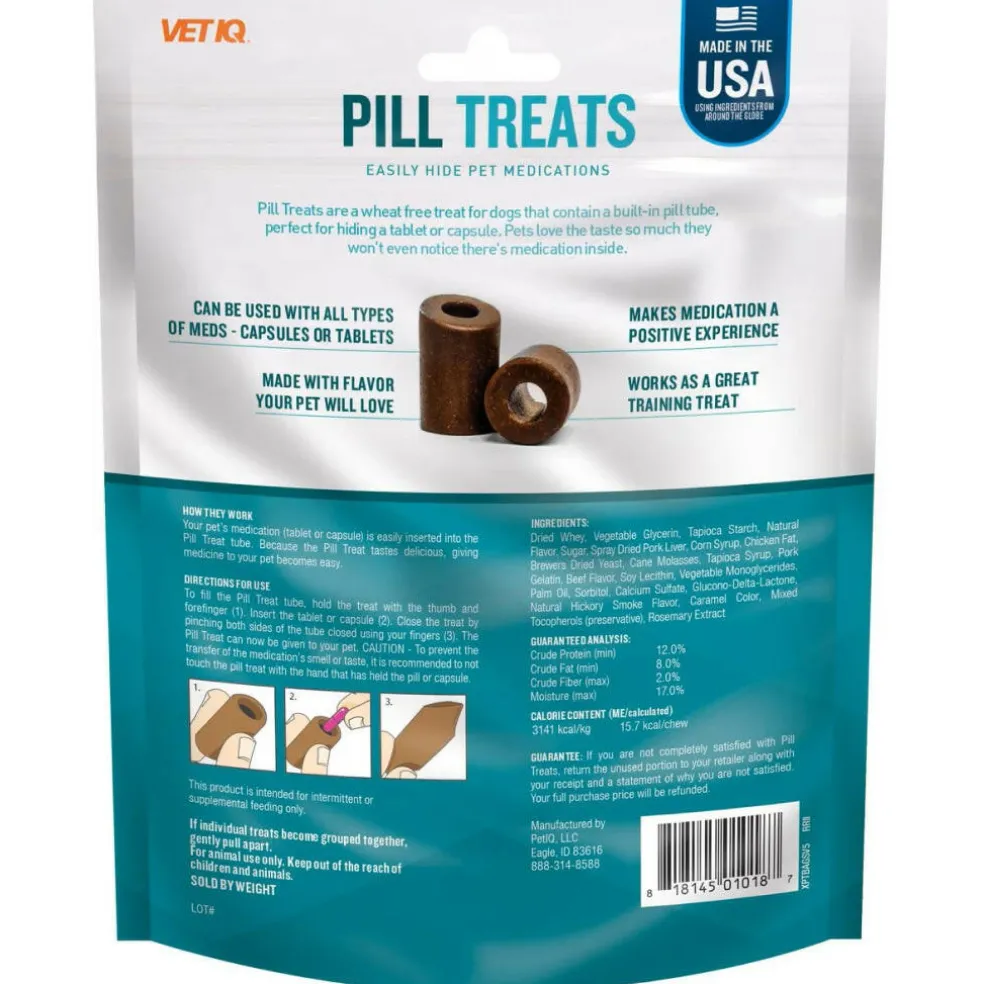 VetIQ Pill Treats Chicken Flavored Soft Chews for Dogs (30 ct)