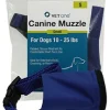 VetOne Nylon Padded Canine Muzzle, Small (10-25 lbs)