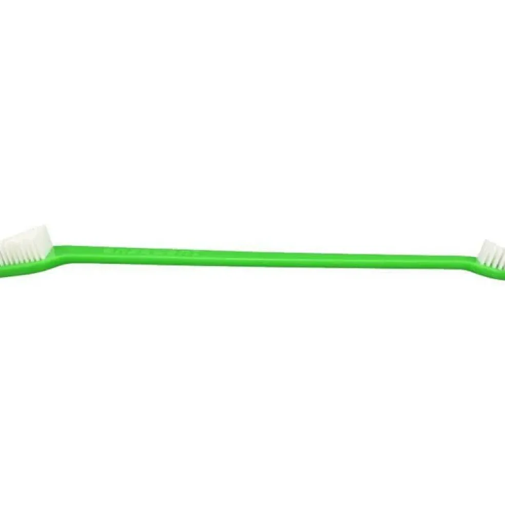 Vetoquinol Enzadent Dual-Ended Toothbrush for Dogs & Cats
