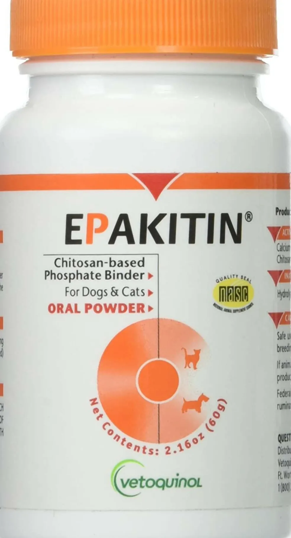 Vetoquinol Epakitin Powder for Cats and Dogs
