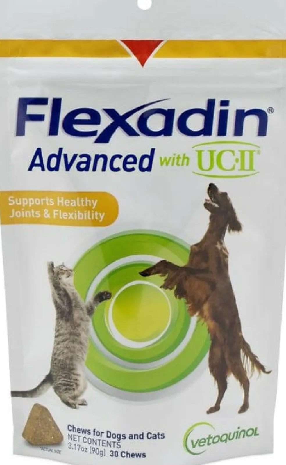 Vetoquinol Flexadin Advanced Chews with UC-II