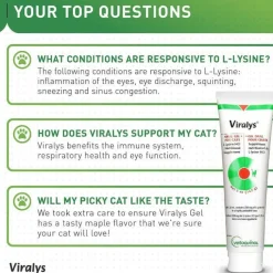 Vetoquinol Viralys Gel for Cats (5 oz)