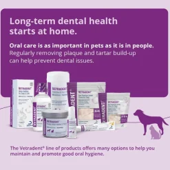 Vetradent Beef Rawhide Dental Chews for Medium Dogs (11-25 lbs)