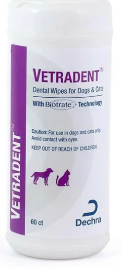 VETRADENT Dental Wipes (60 ct)