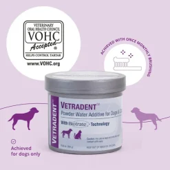Vetradent Powder Water Additive for Dogs & Cats (10.6 oz)