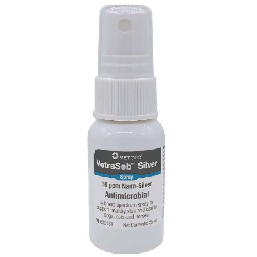 VetraSeb Silver Antimicrobial Spray for Dogs, Cats and Horses